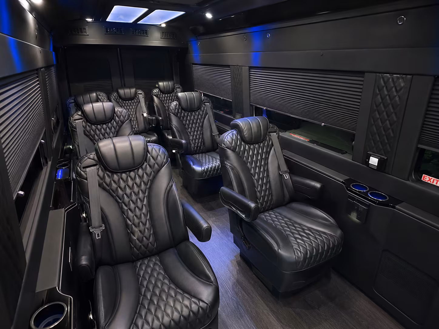 San Diego Airport Shuttle & Transportation party bus exterior