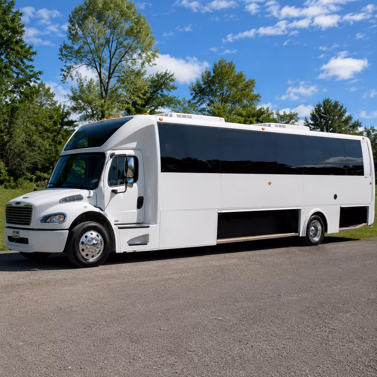 San Diego Bachelor & Bachelorette Transportation party bus exterior