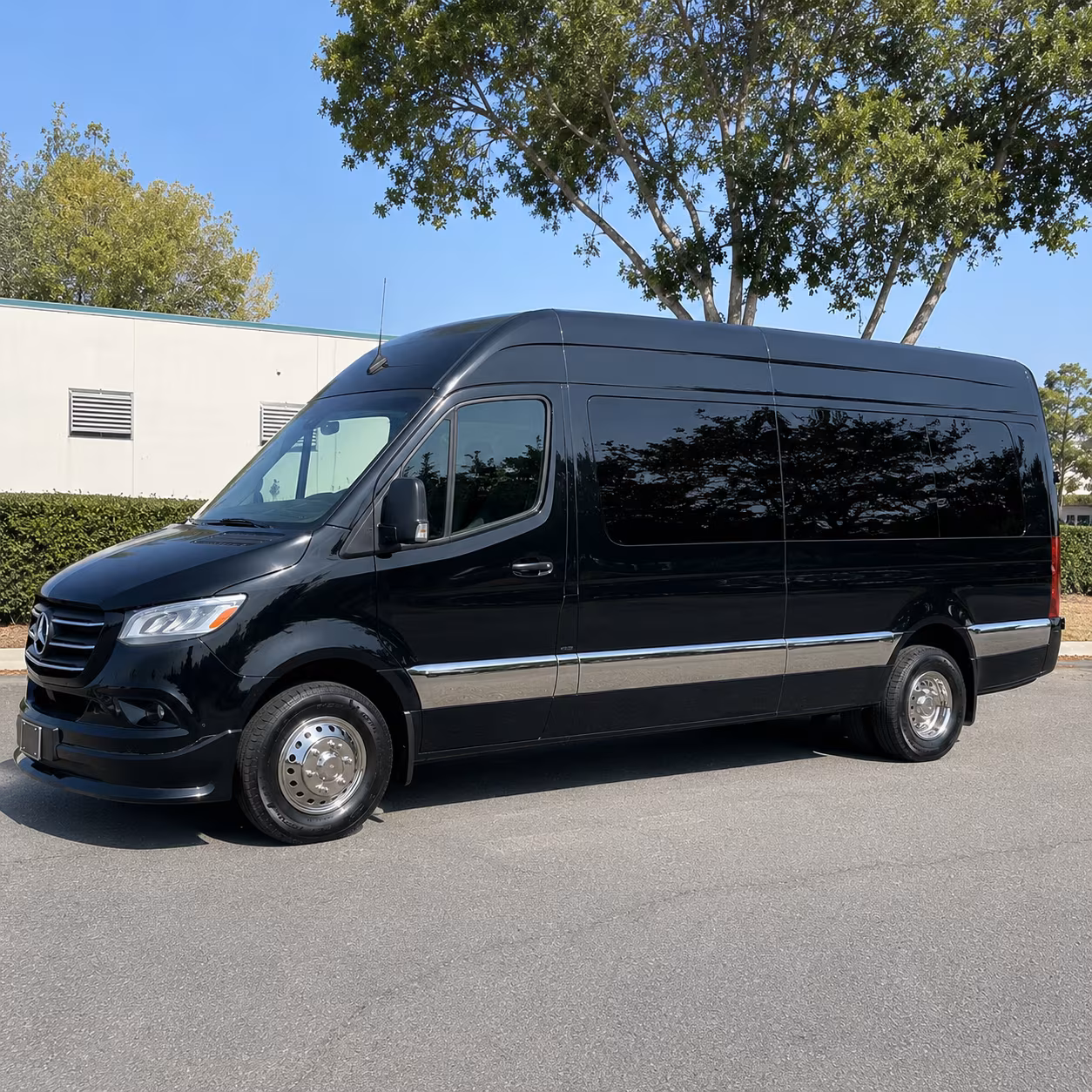 San Diego Corporate Transportation party bus exterior