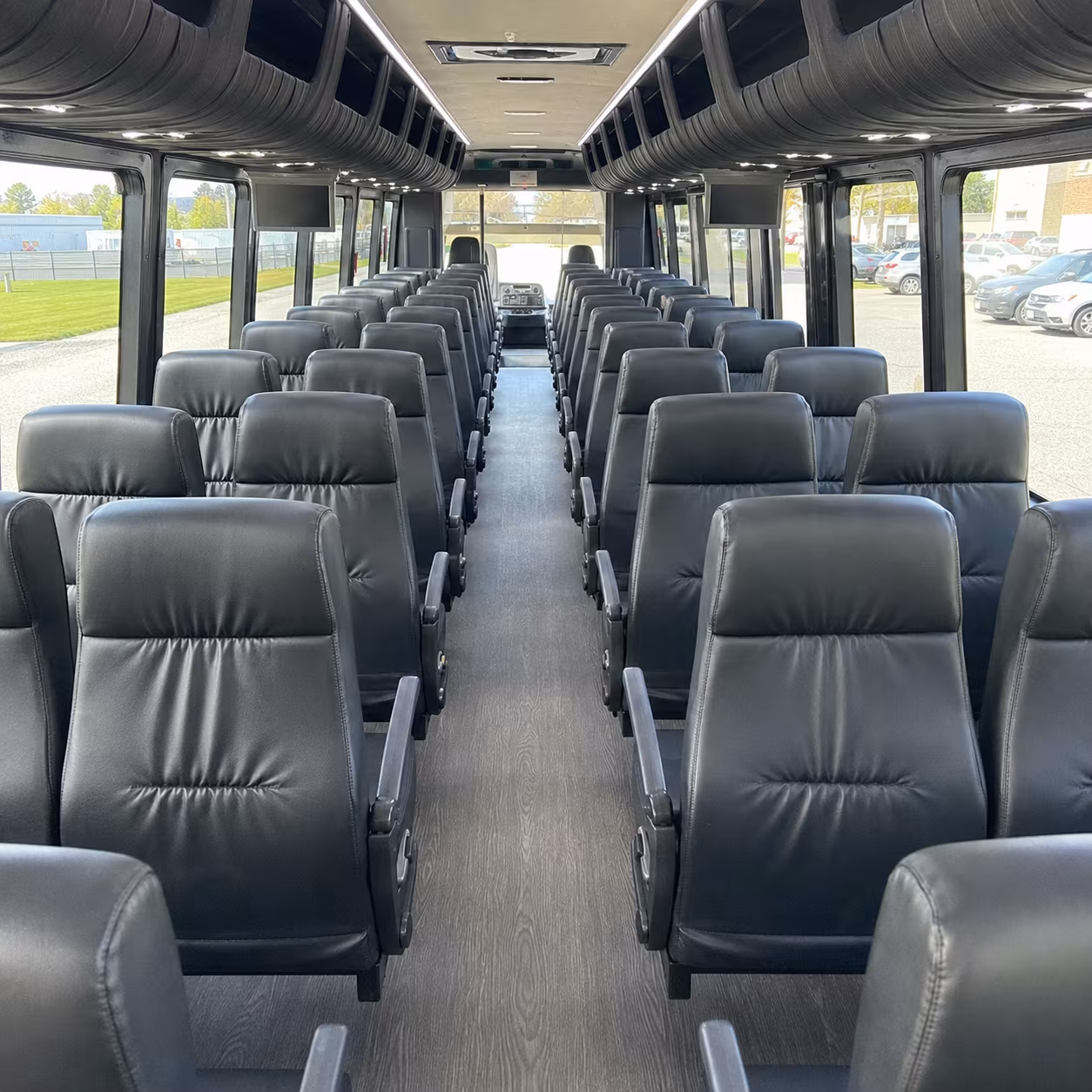 San Diego Corporate Transportation party bus exterior