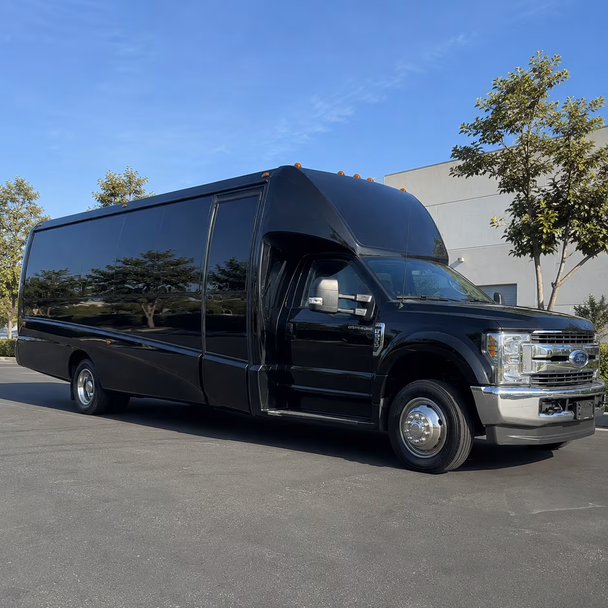 San Diego Prom & Homecoming Transportation party bus exterior