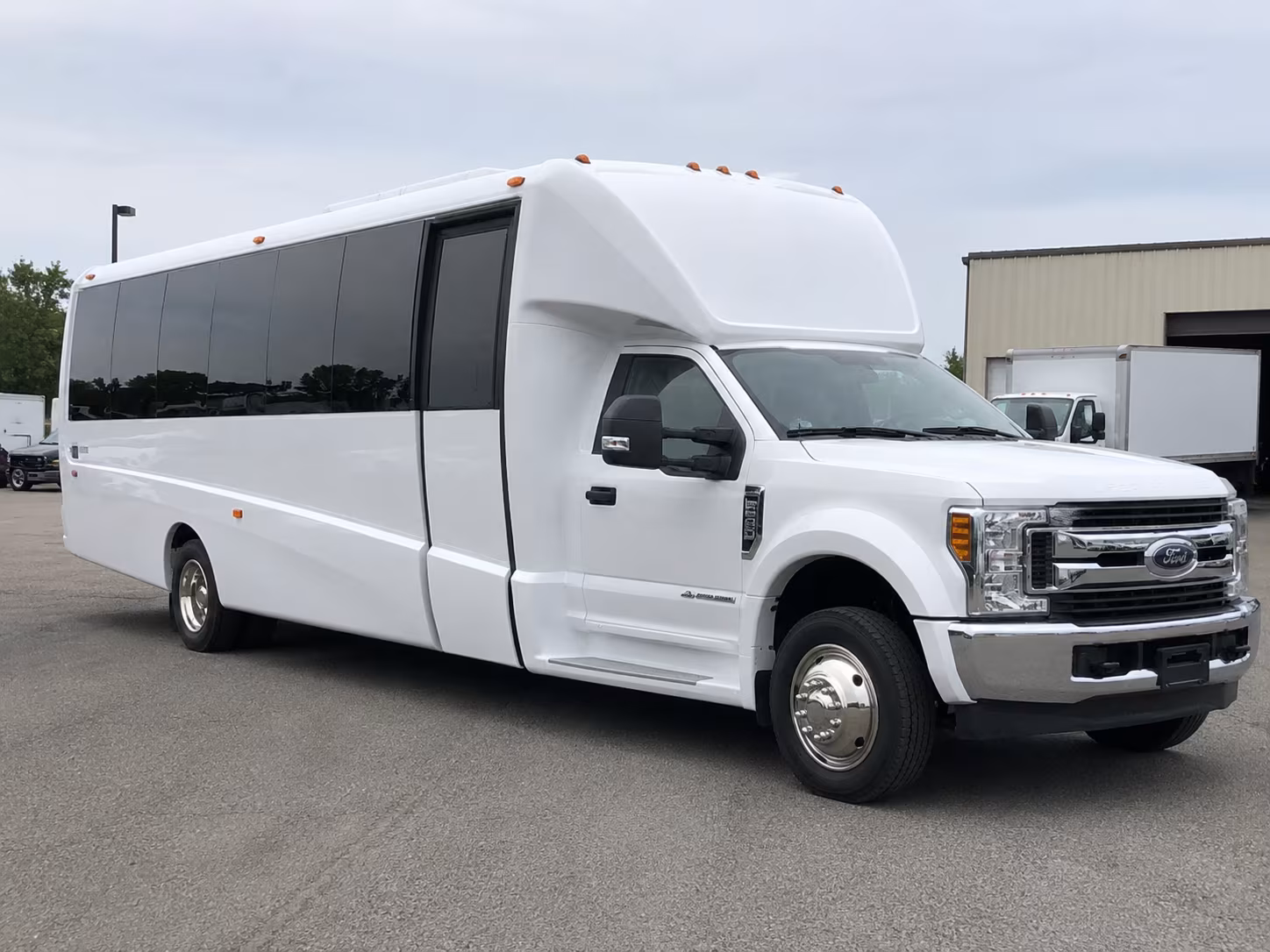 San Diego School Event Transportation party bus exterior