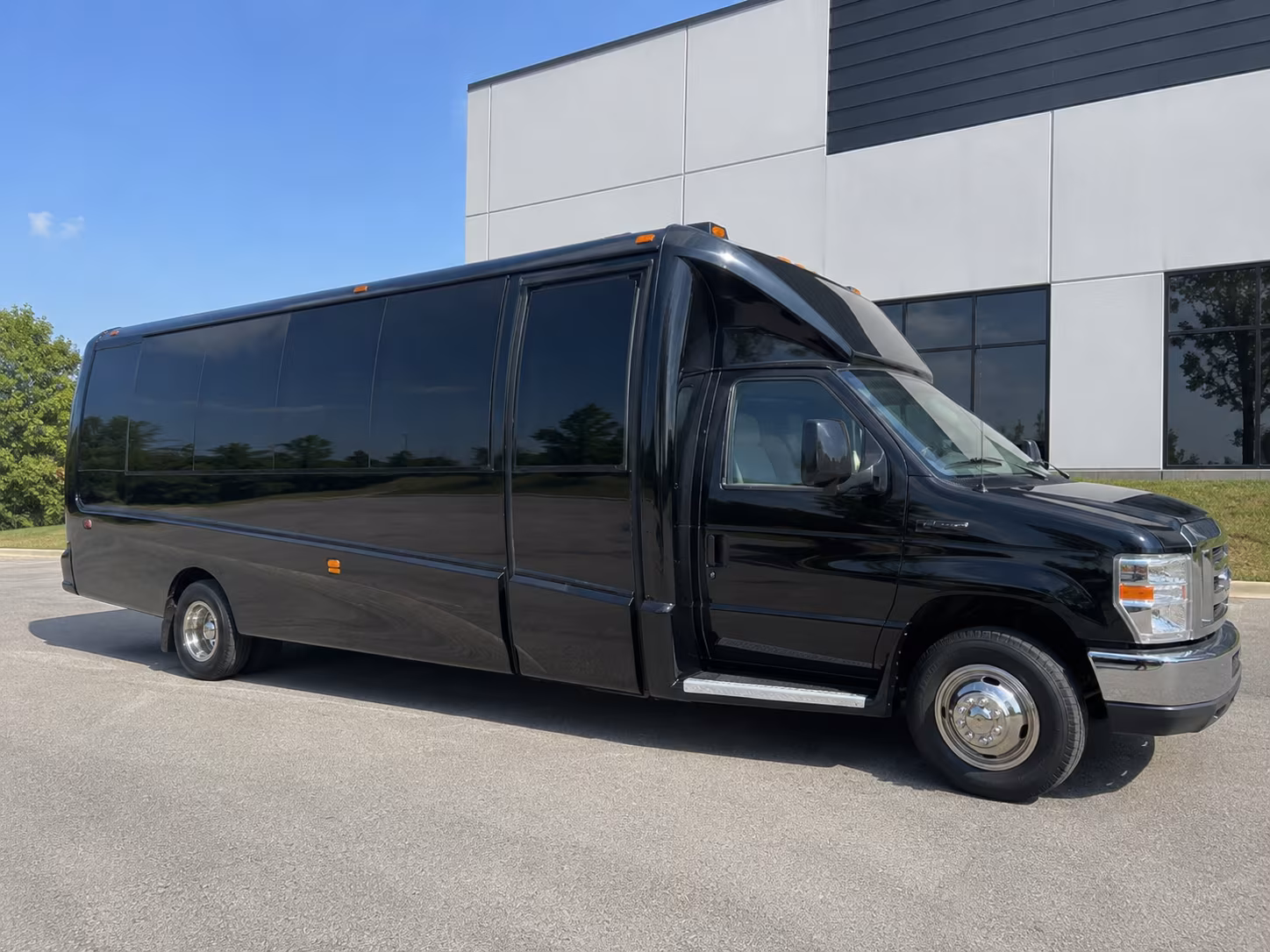 San Diego Wedding Transportation party bus exterior