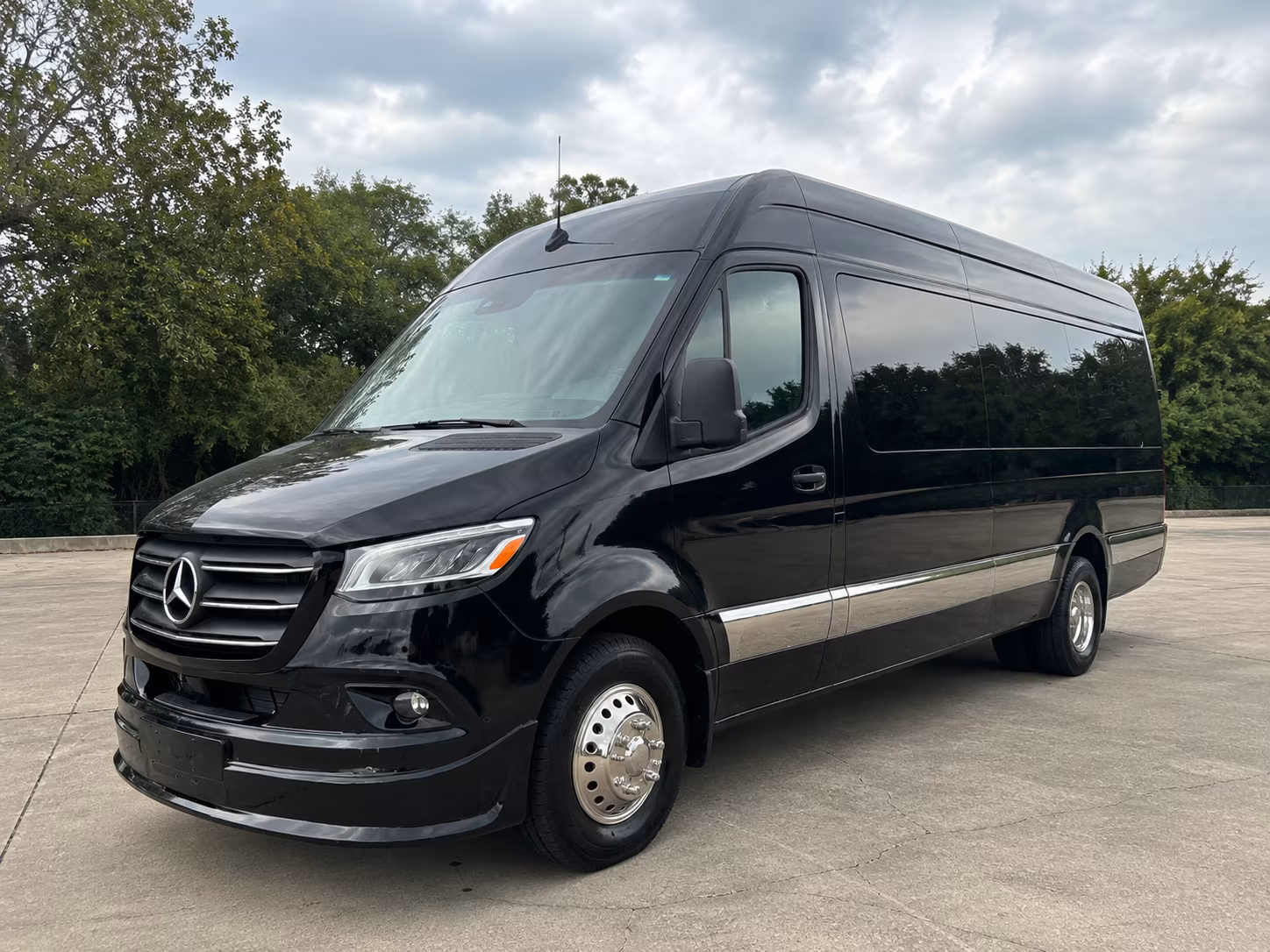 Sprinter Van Rental with Driver Exterior