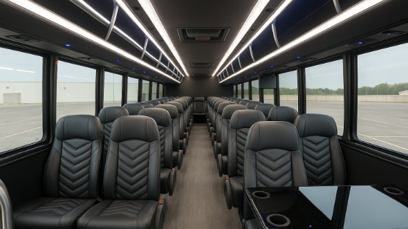 20 Passenger Minibus Interior