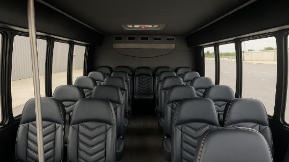 20 Passenger Minibus Interior